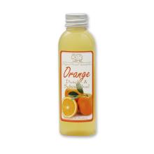 Douchegel en badschuim met biologische schapenmelk 75ml, Sinaasappel