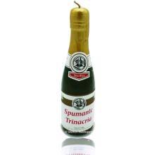  Handgeschilderde fles champagne kaars