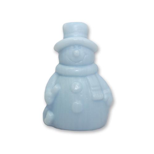 Schapenmelkzeep sneeuwman 45g in cellofaan, Ice flower